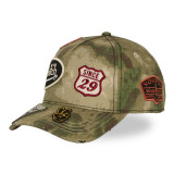Casquette baseball effet usé avec patch Kamo Forest