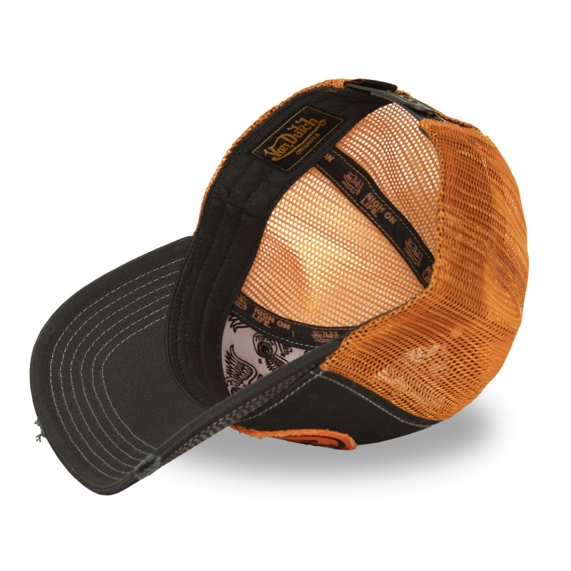 Casquette baseball homme effet usé avec filet | Von Dutch