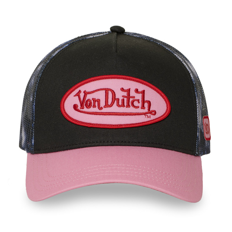 Casquette baseball avec filet imprimé et patch Space | Von Dutch