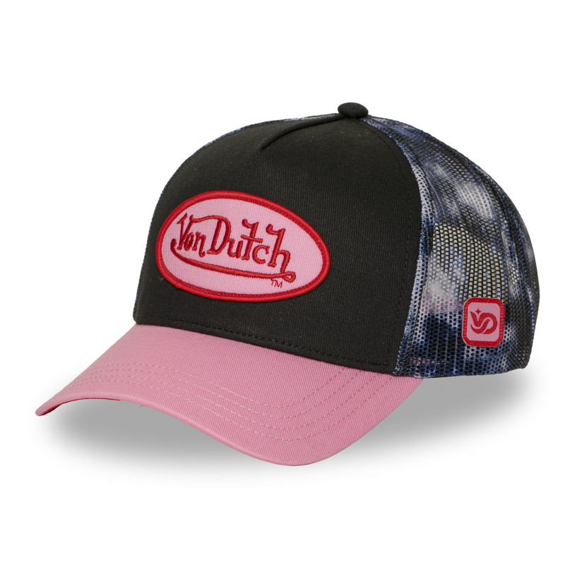 Casquette baseball avec filet imprimé et patch Space | Von Dutch