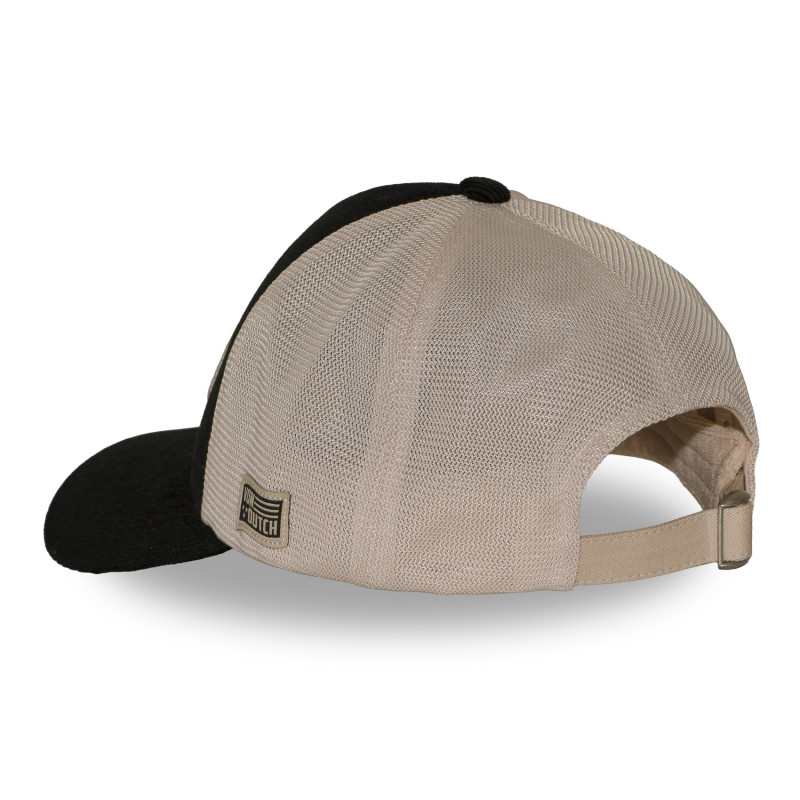 Casquette baseball premium filet en velours côtelé et patch | VonDutch
