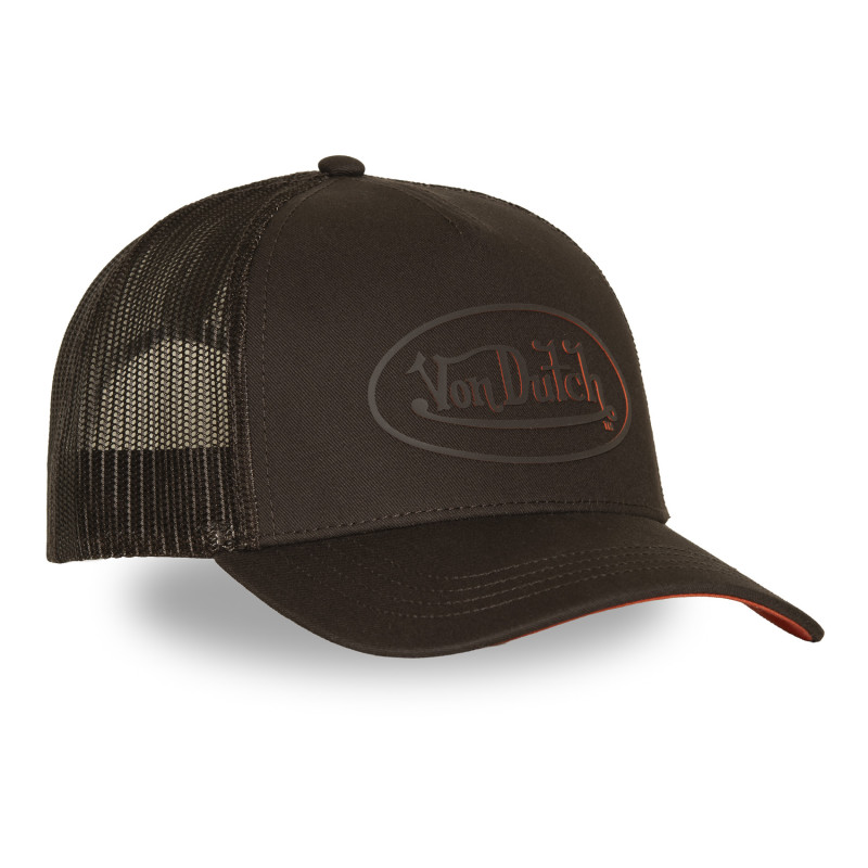 Casquette baseball filet avec print Rubber 3D Log24