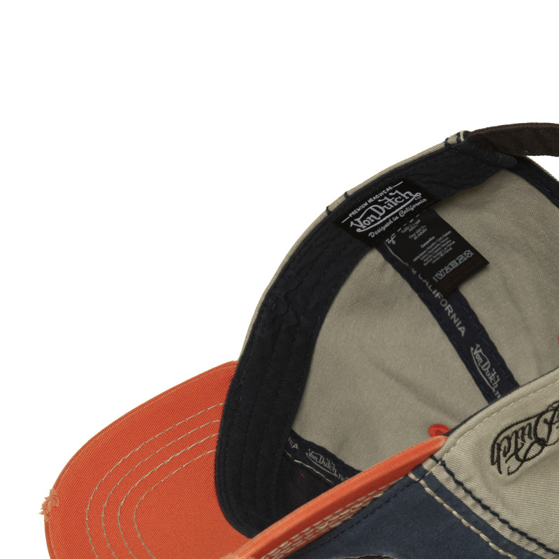 Casquette baseball avec broderie et effet usé Retro Muscle