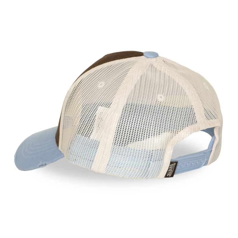 Casquette baseball effet usé avec broderie et print  Tag04
