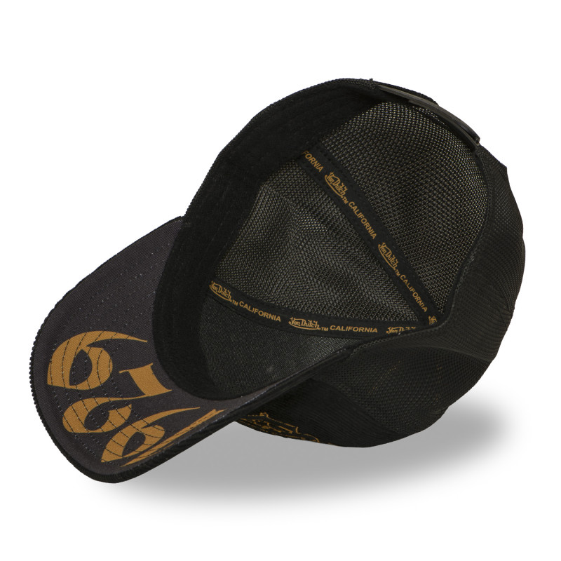 Casquette semi curve premium avec broderie Can Metal | VonDutch