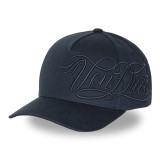 Casquette trucker avec broderie 3D côté Chi Blue