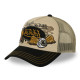 Casquette trucker filet avec patch et print | VonDutch