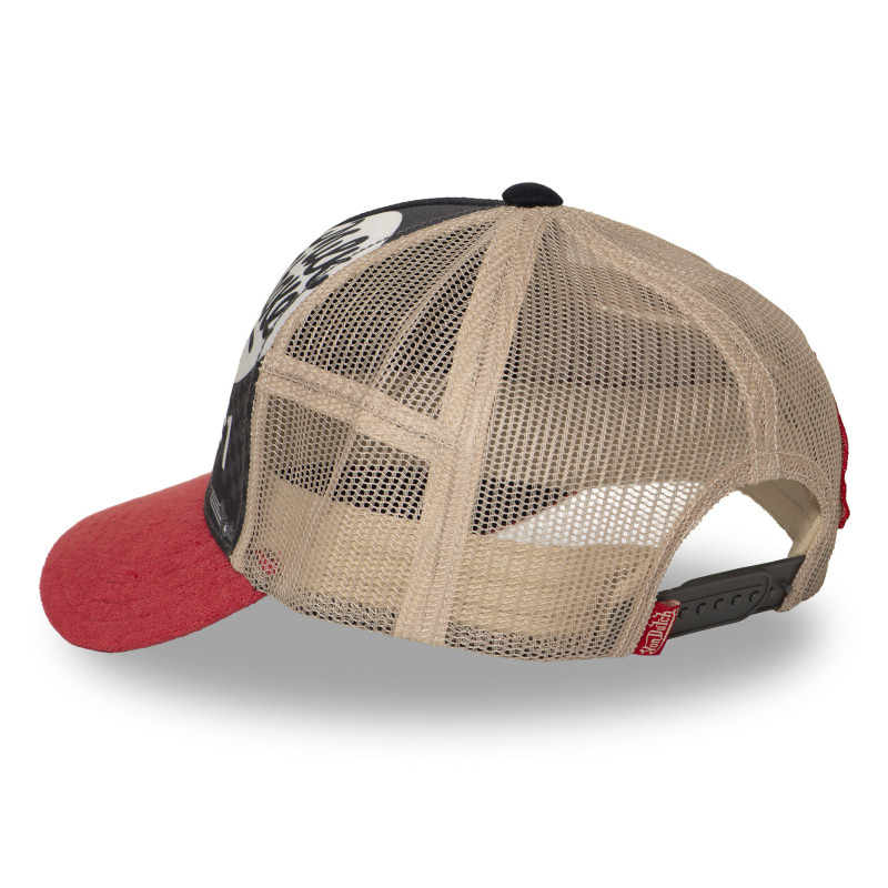 Casquette trucker filet avec print et patch Subl Pinup Milk | VonDutch