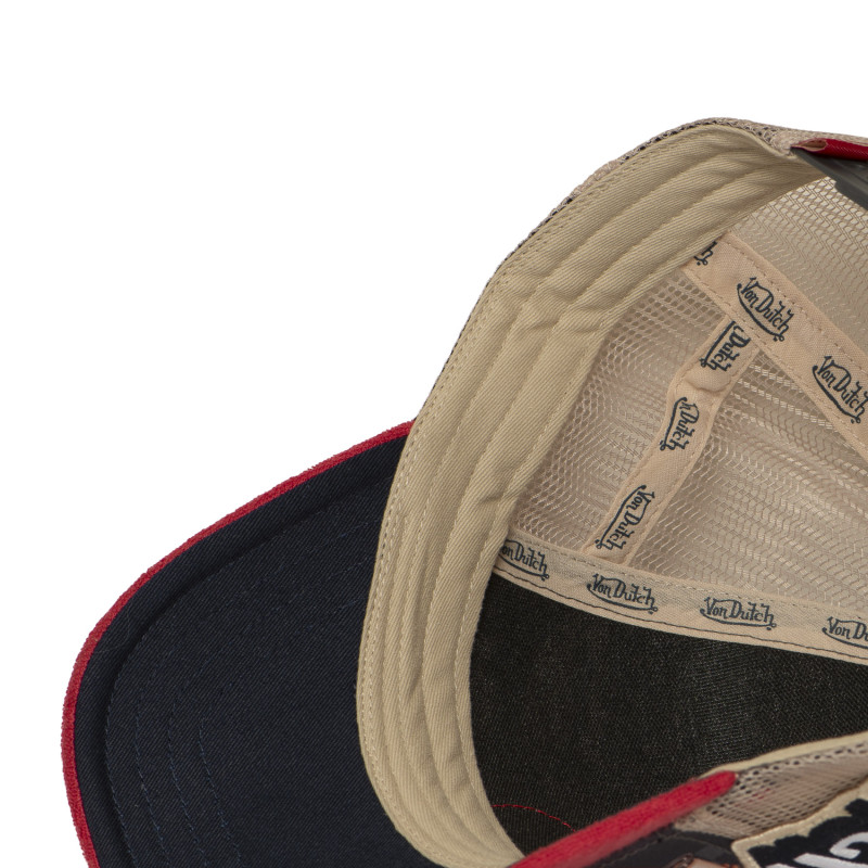 Casquette trucker filet avec print et patch Subl Pinup Milk | VonDutch