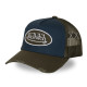 Casquette trucker avec filet effet usé avec filet et patch | VonDutch