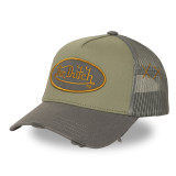Casquette trucker avec filet effet usé avec filet et patch Used15