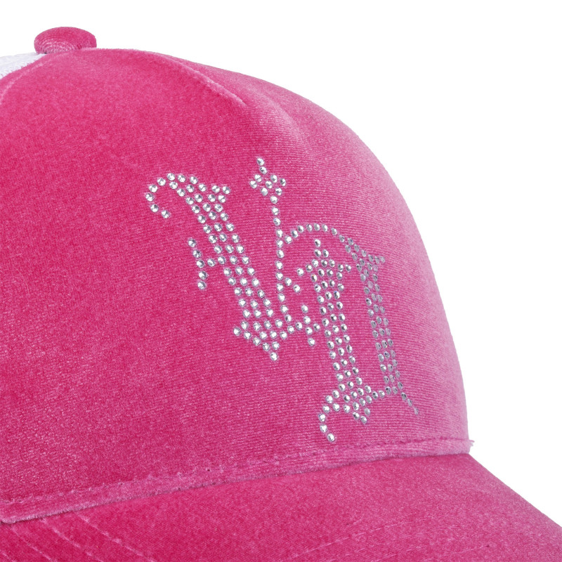 Casquette baseball Velvet avec logo en Strass | VonDutch