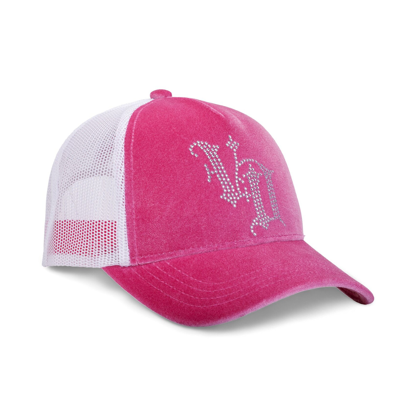 Casquette baseball Velvet avec logo en Strass | VonDutch