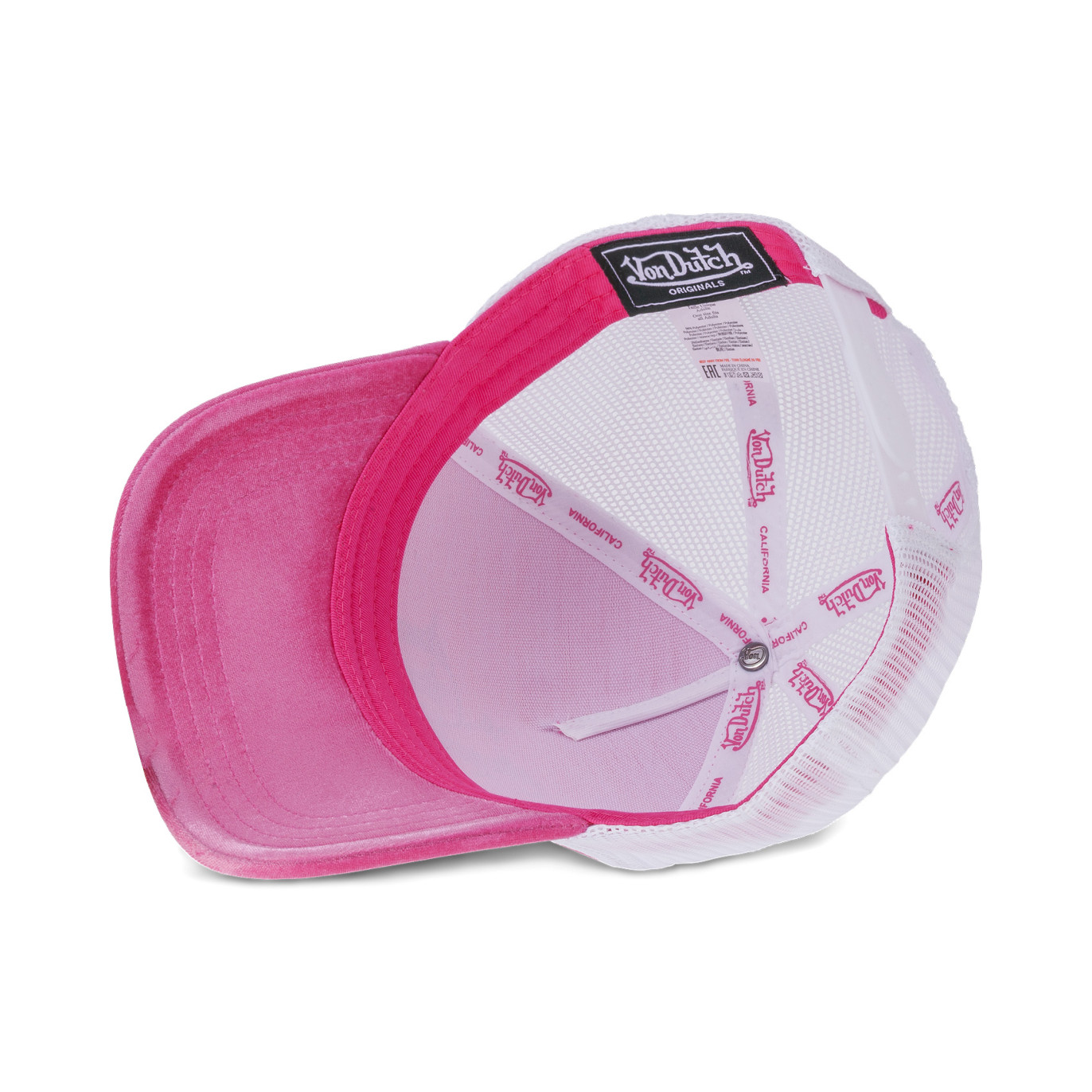 Casquette baseball Velvet avec logo en Strass | VonDutch