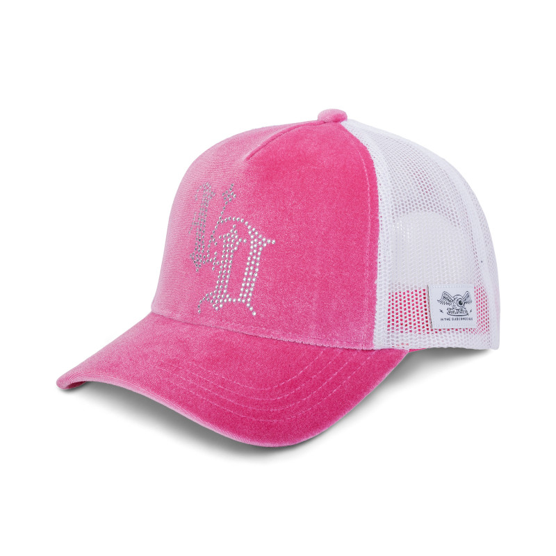 Casquette baseball Velvet avec logo en Strass | VonDutch