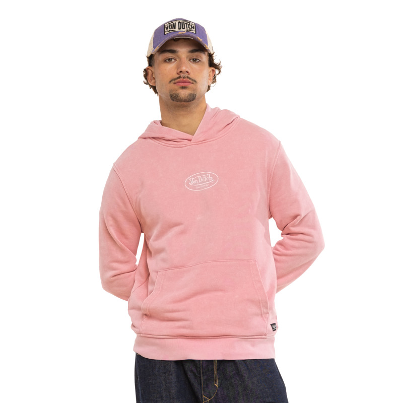 Sweat à capuche rose homme Mattia | VonDutch