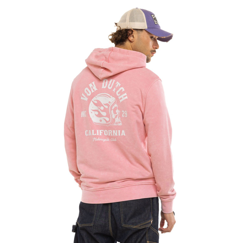 Sweat à capuche rose homme Mattia | VonDutch