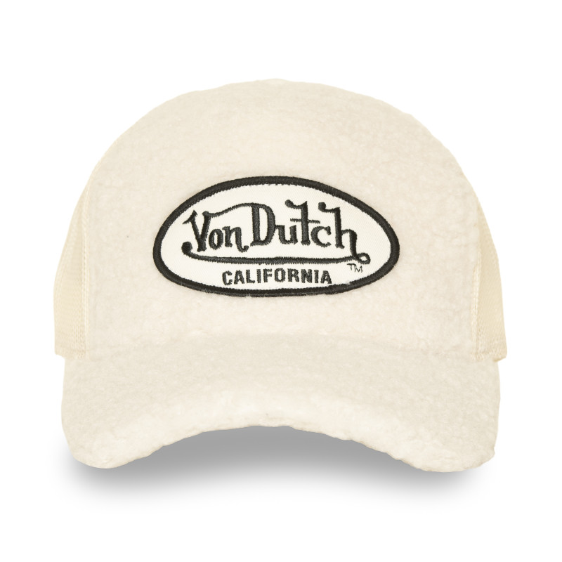 Casquette baseball avec filet adulte Sherpa Cream | Vondutch