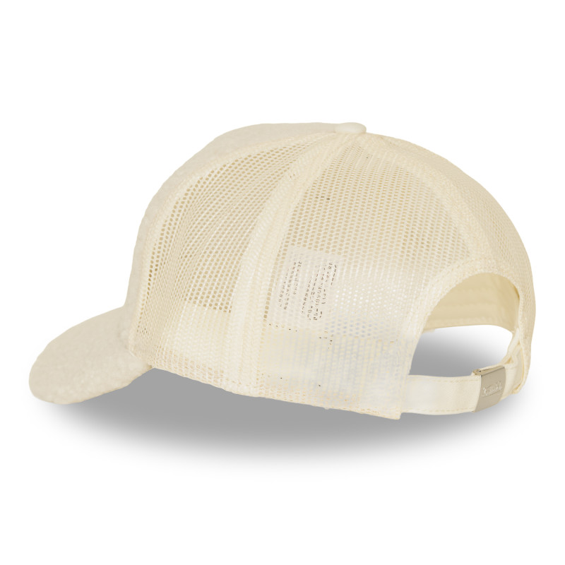Casquette baseball avec filet adulte Sherpa Cream | Vondutch