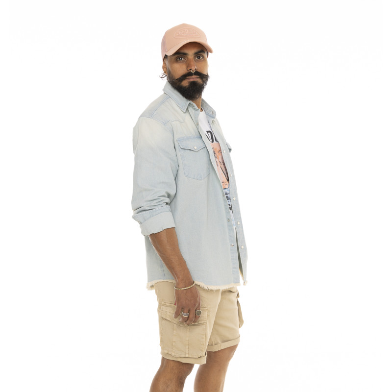 Chemise homme en denim effet vintage | Homme - Vondutch