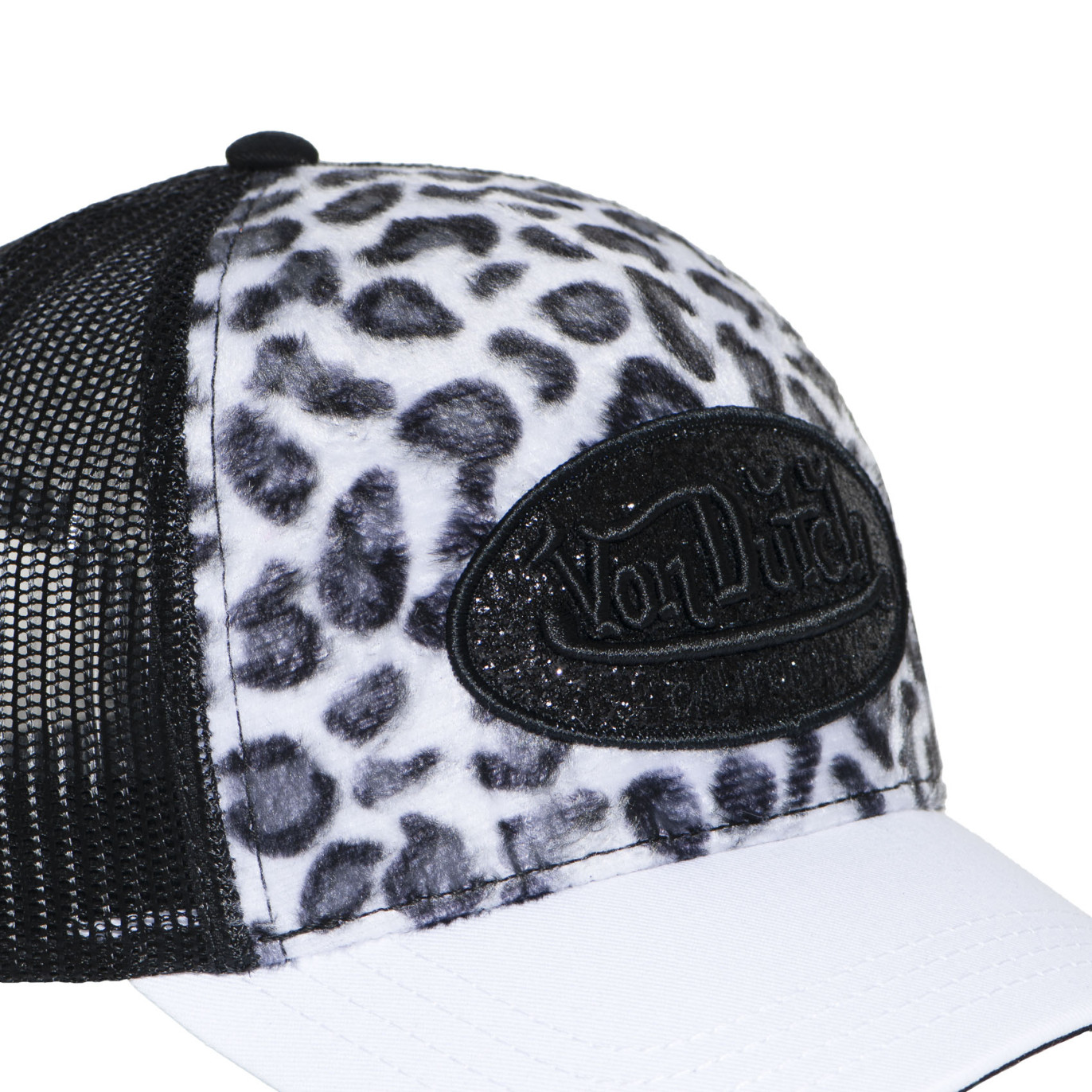 Casquette baseball avec filet adulte imitation fourrure Leo | Vondutch