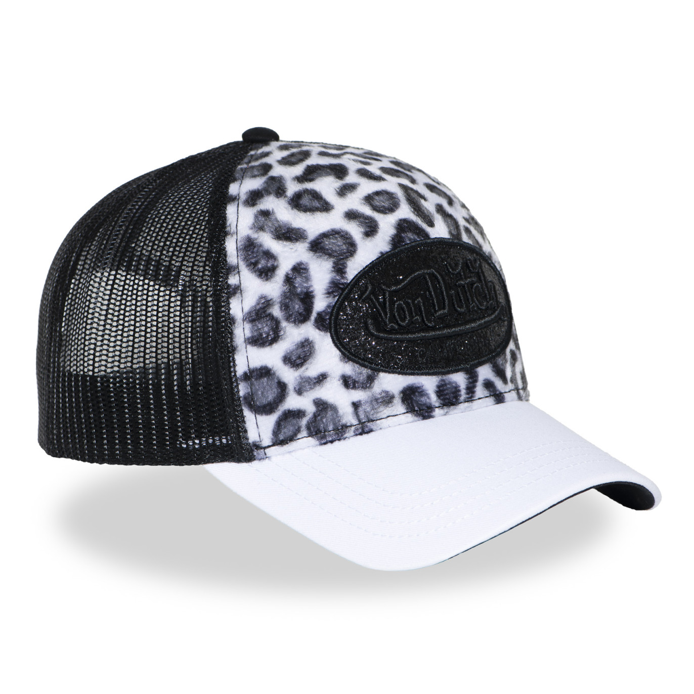 Casquette baseball avec filet adulte imitation fourrure Leo | Vondutch