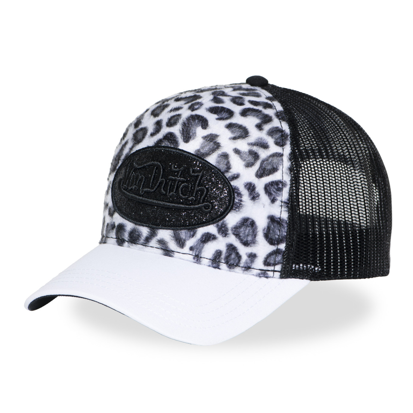 Casquette baseball avec filet adulte imitation fourrure Leo | Vondutch