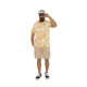 Tee Shirt Or coupe Régular Col V effet Flammé RON | Homme - Vondutch