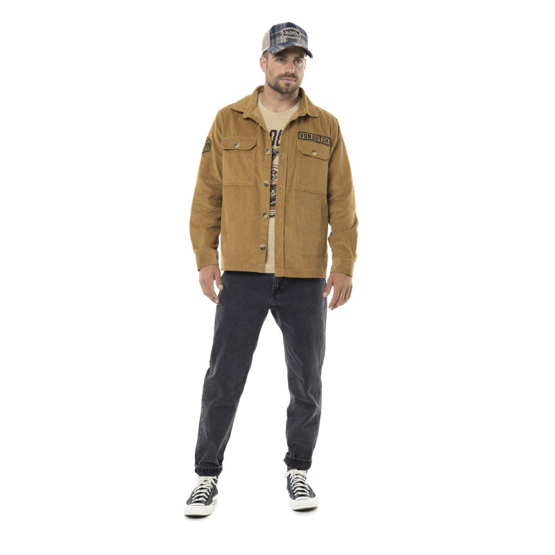 Surchemises homme en velours côtelé avec patchs 1929 | Homme - Vondutch