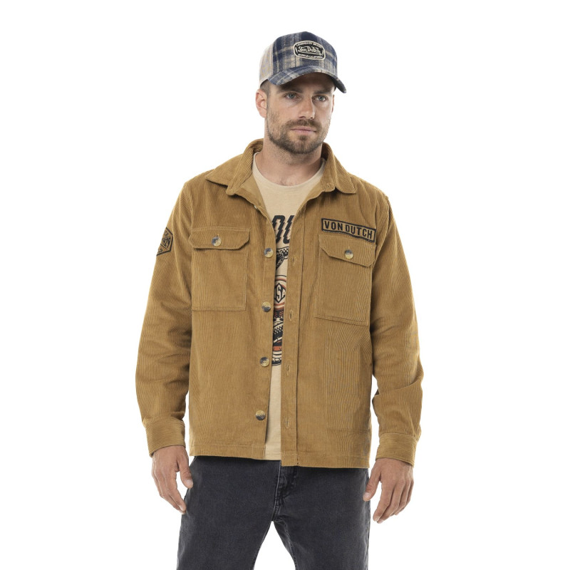 Surchemises homme en velours côtelé avec patchs 1929 | Homme - Vondutch