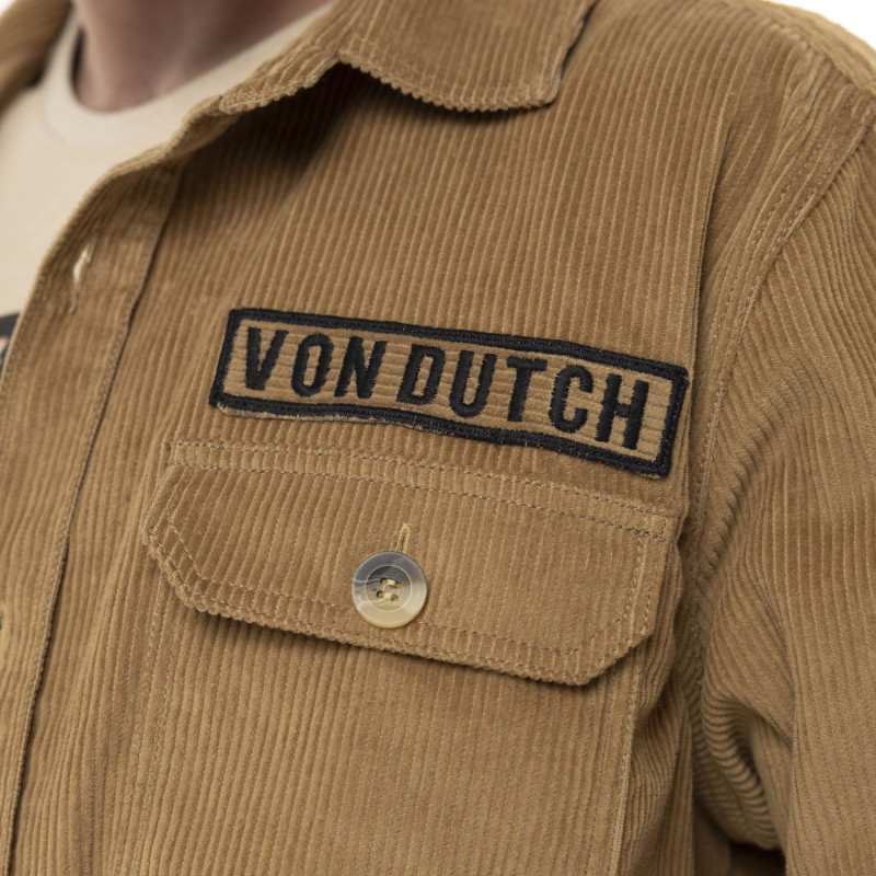 Surchemises homme en velours côtelé avec patchs 1929 | Homme - Vondutch