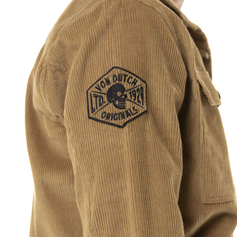 Surchemises homme en velours côtelé avec patchs 1929 | Homme - Vondutch