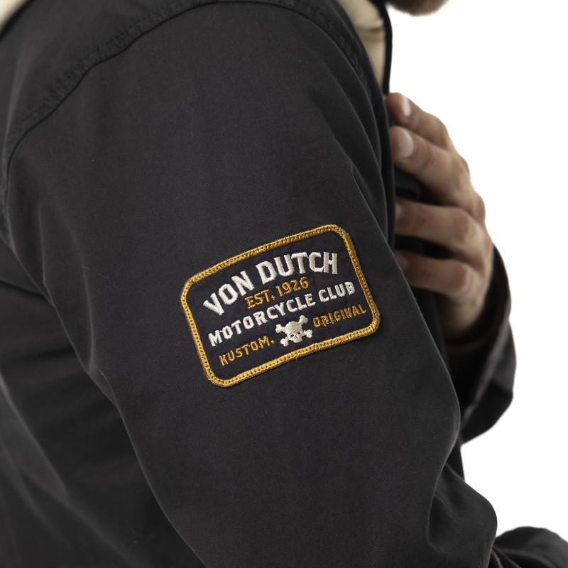 Surchemise homme en twill stretch avec capuche détachable Ritual | Homme - Vondutch
