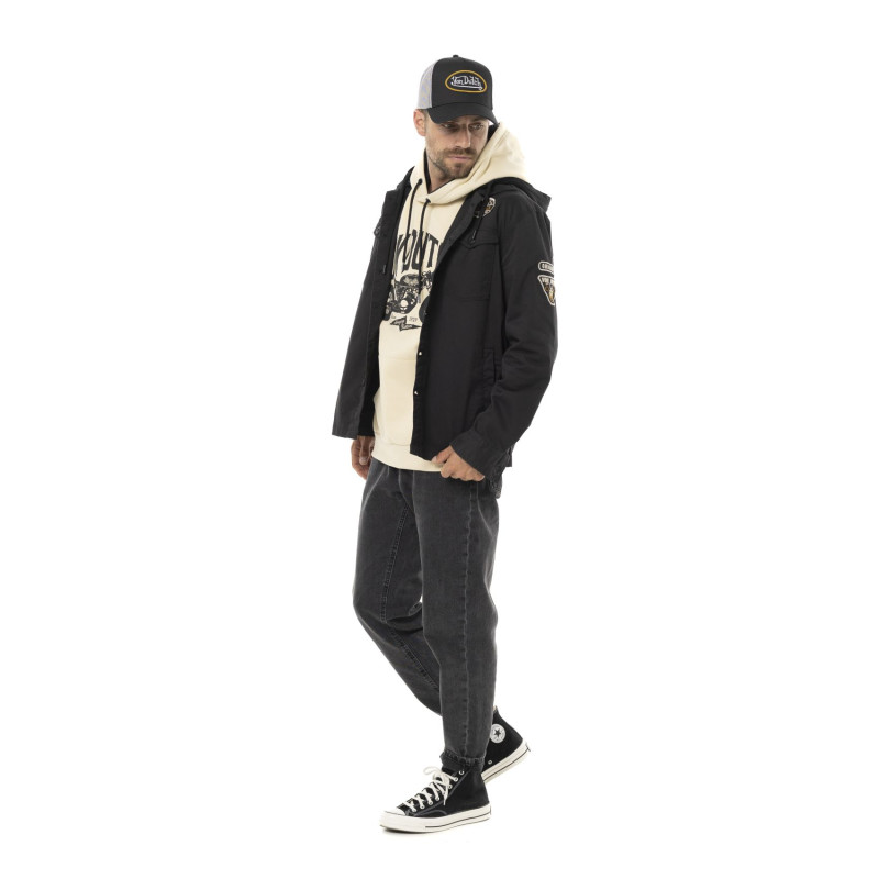 Surchemise homme en twill stretch avec capuche détachable Ritual | Homme - Vondutch