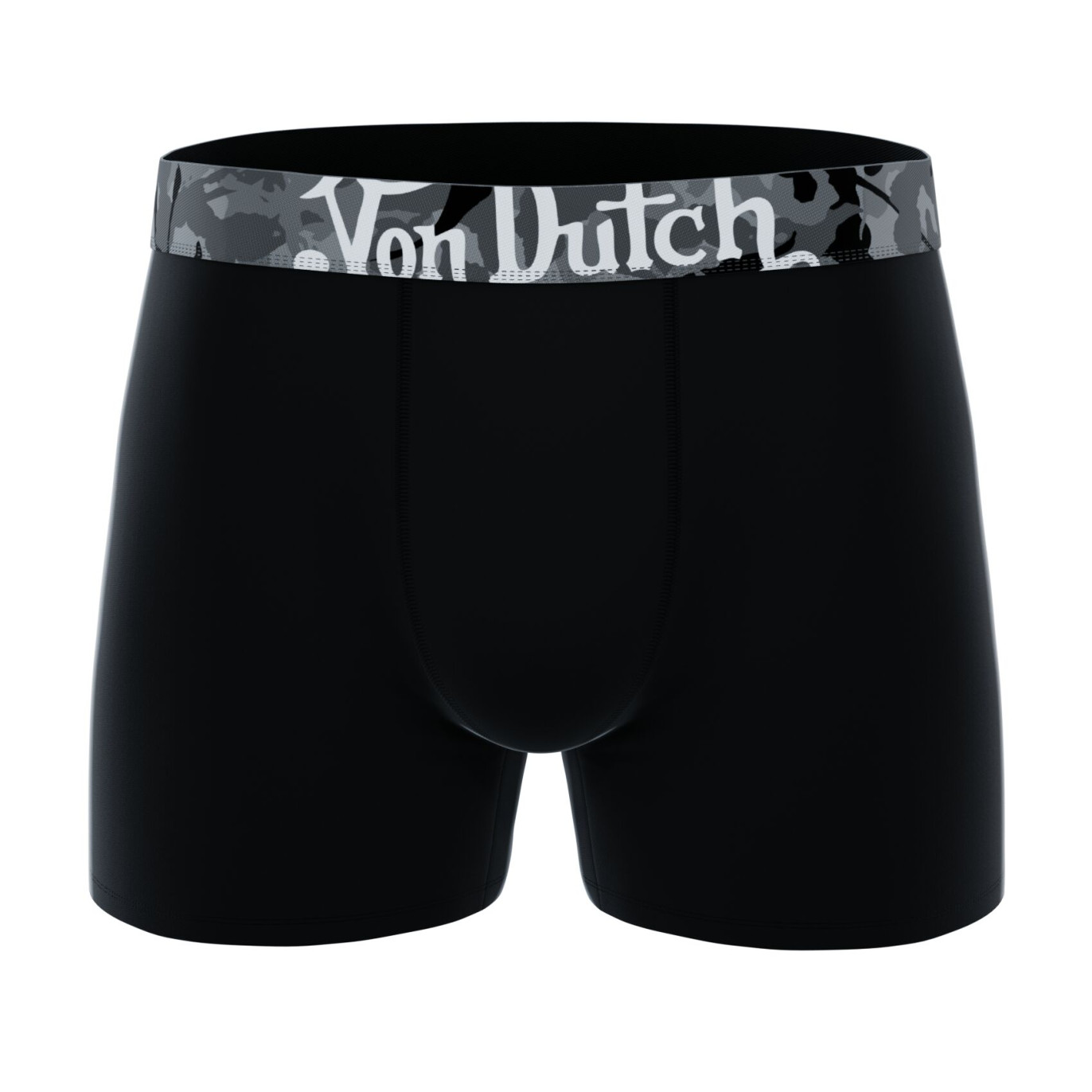 Lot de 6 boxers homme en coton ceinture subli Duo Camo