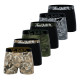 Lot de 6 boxers homme en coton ceinture subli Duo Camo