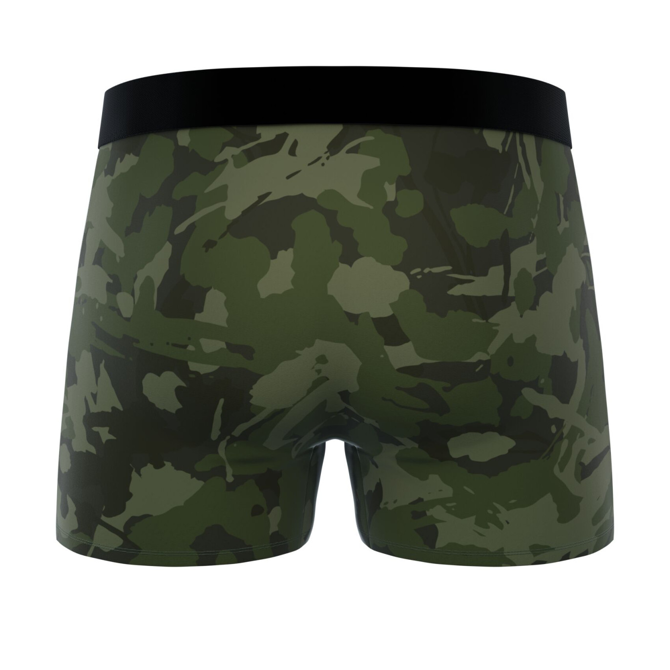 Lot de 6 boxers homme en coton ceinture subli Duo Camo