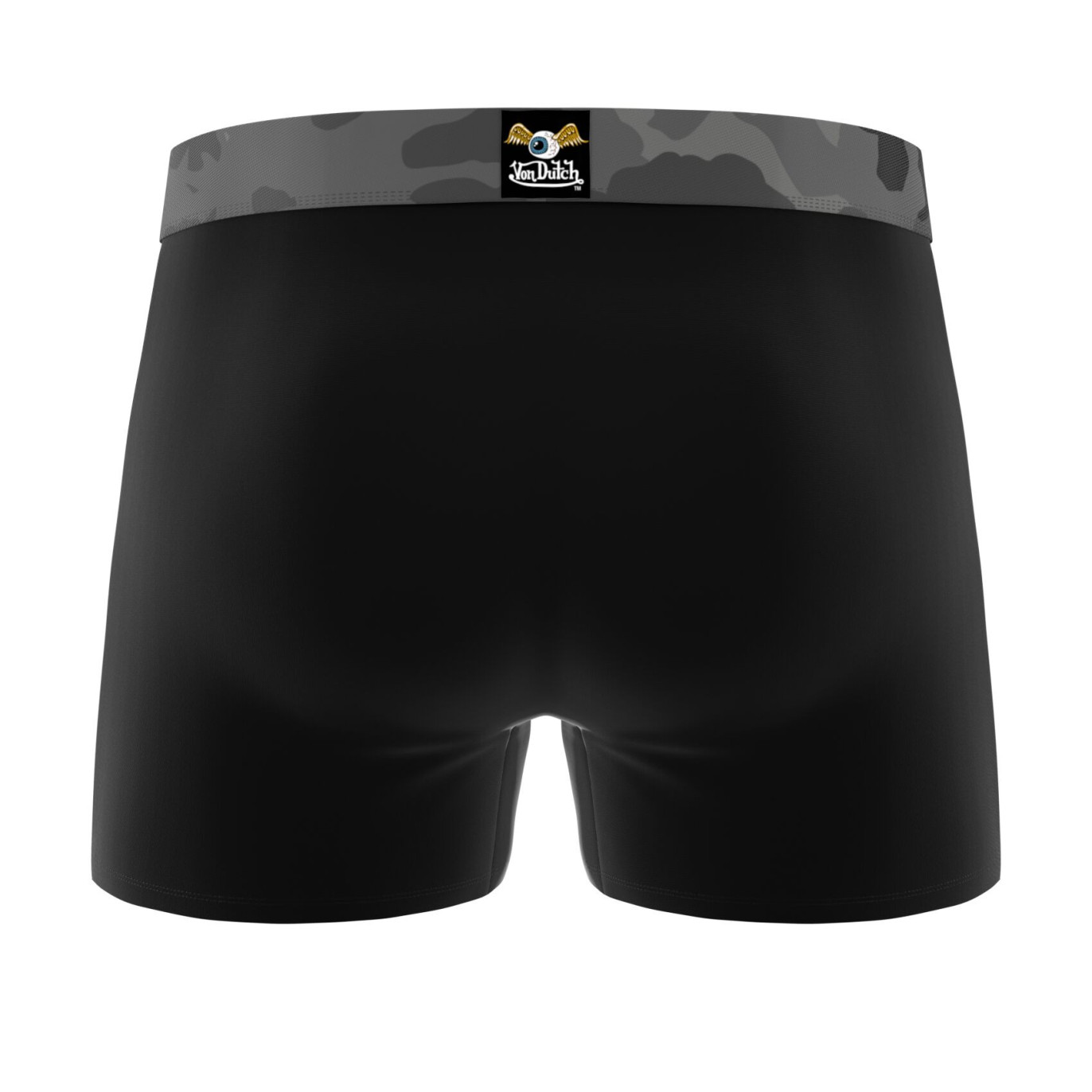 Lot de 6 boxers homme en coton ceinture subli Duo Camo