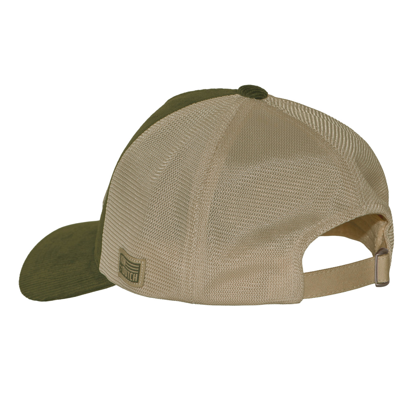 Casquette baseball premium en velours côtelé avec patch B47