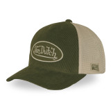 Casquette baseball premium en velours côtelé avec patch B47