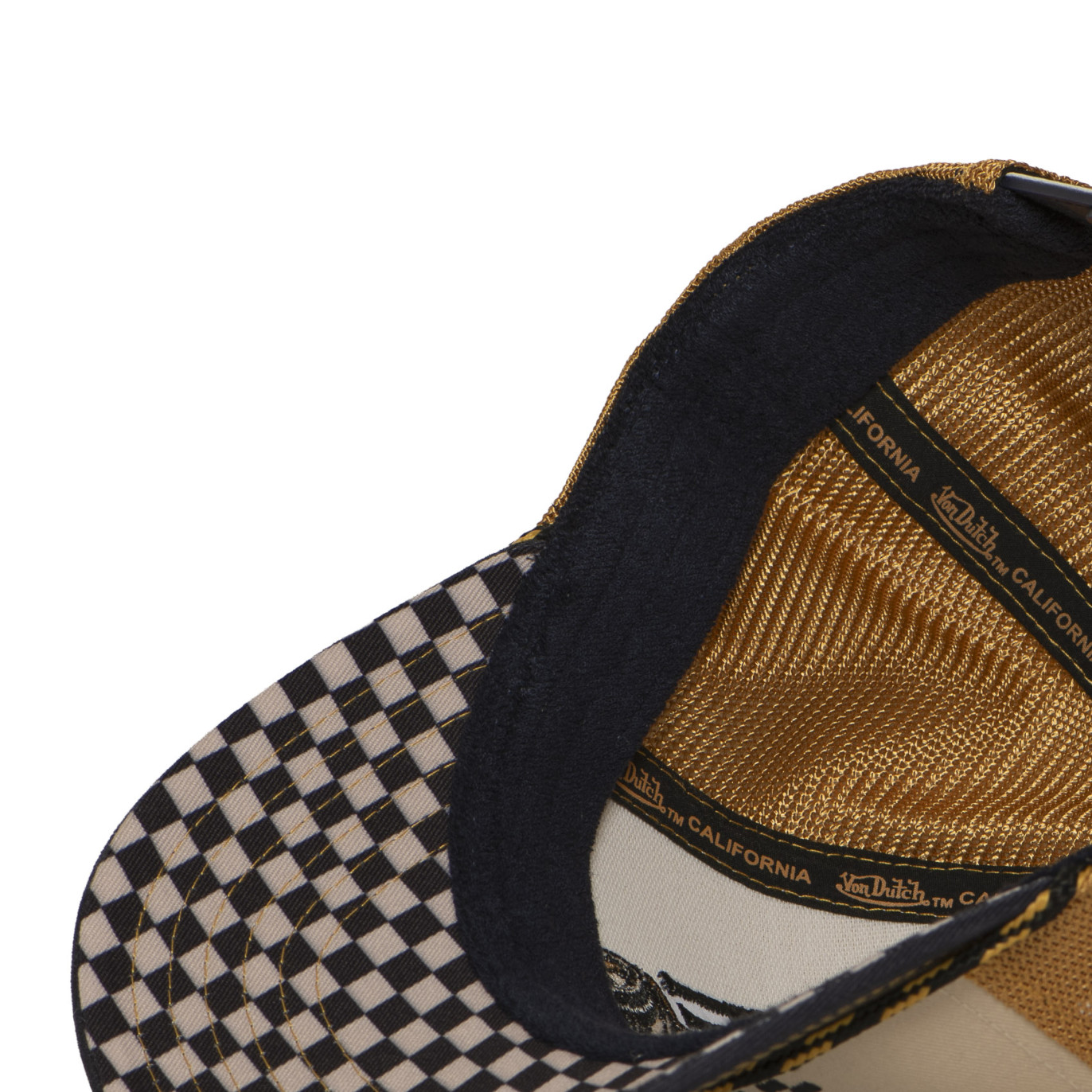 Casquette Vondutch Beige Trucker Snapback S-CURVED | Vondutch