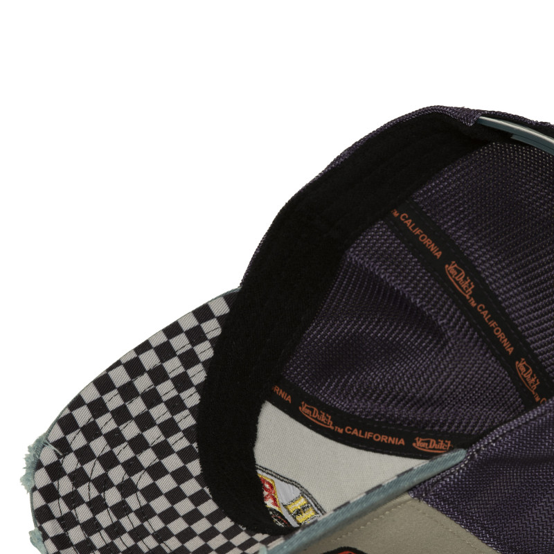 Casquette Vondutch Grise Trucker Snapback effet Usé S-CURVED | Vondutch