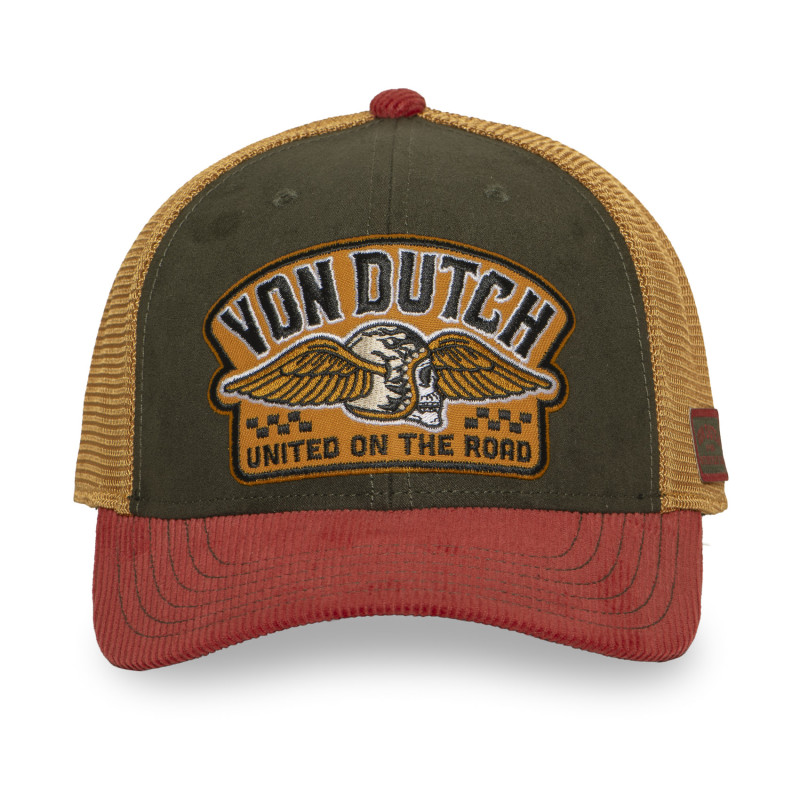 Casquette semi curve premium avec patch United