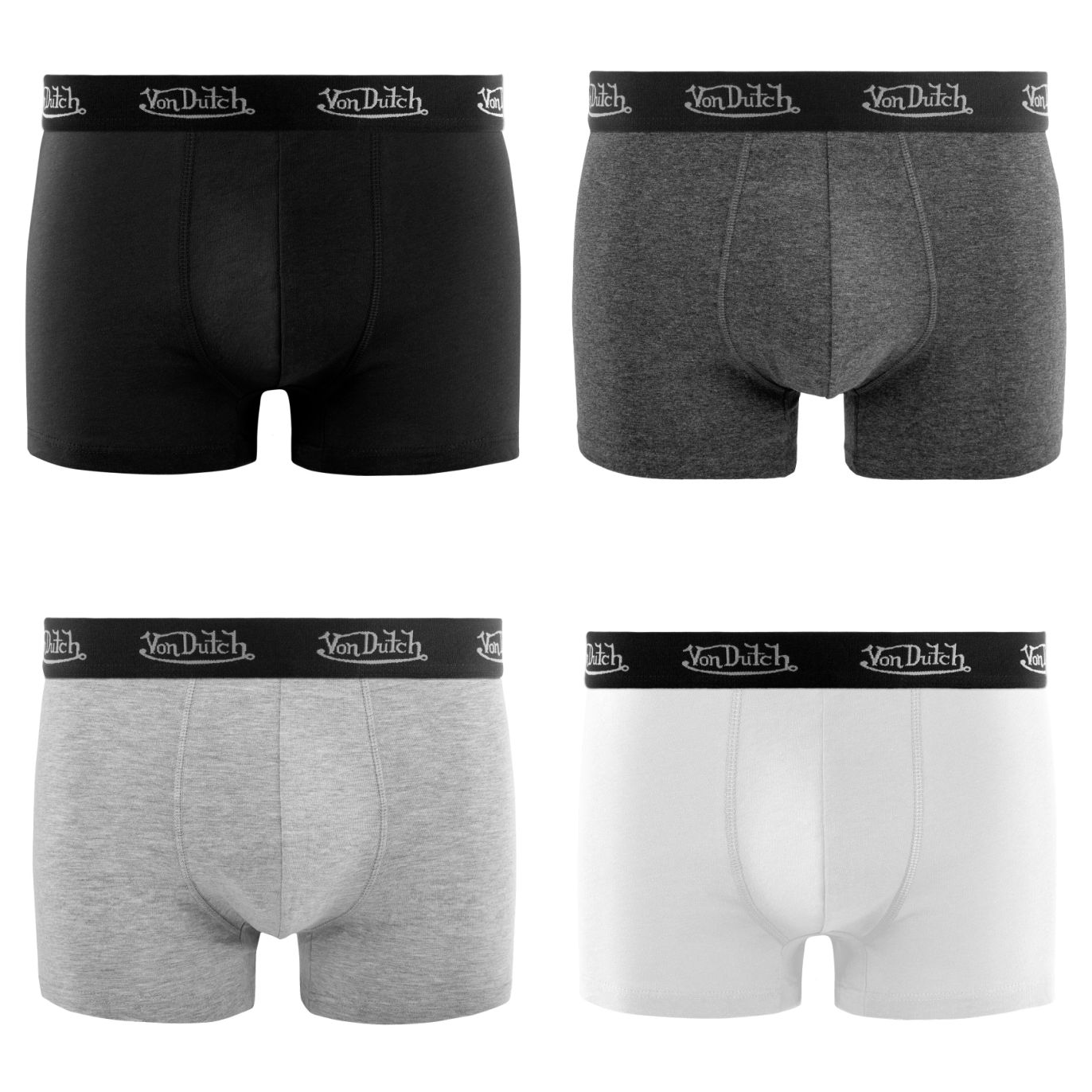 Lot de 4 boxers homme Classic