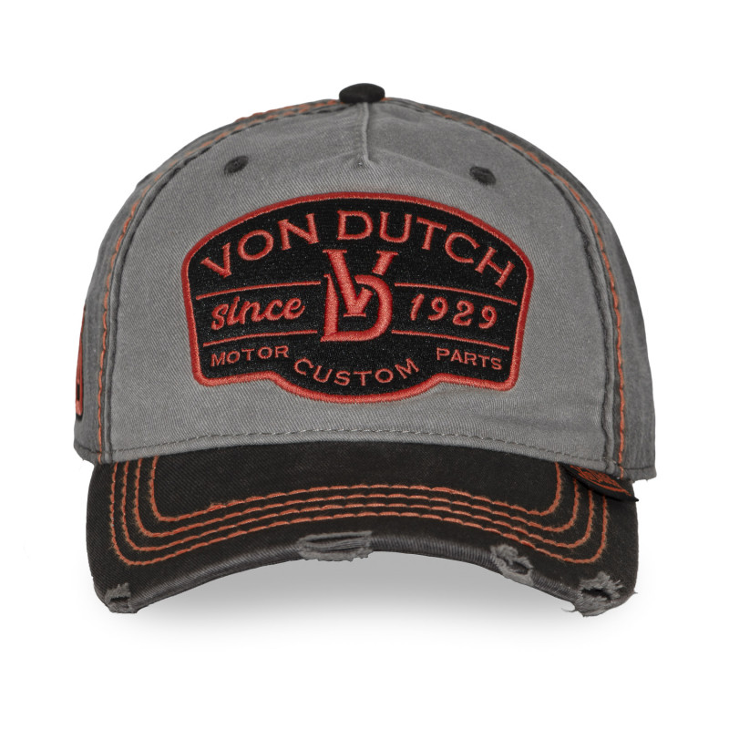 Casquette baseball avec écusson brodé Retro
