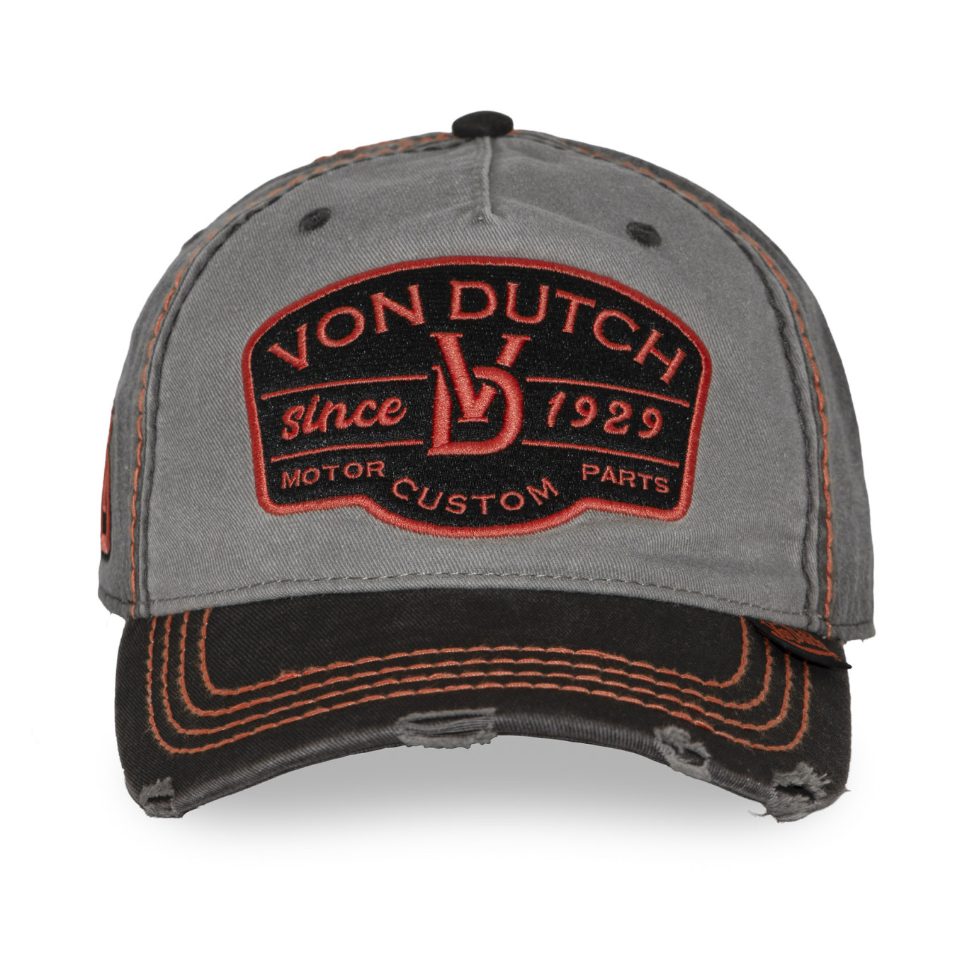 Casquette baseball avec écusson brodé Retro
