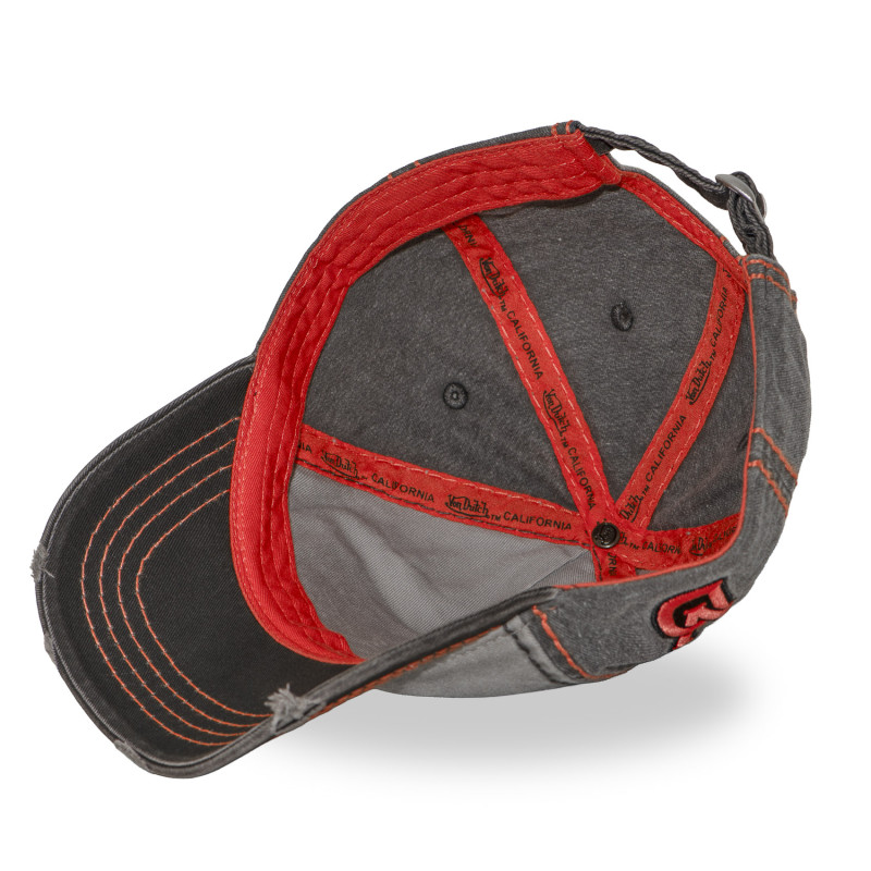 Casquette baseball avec écusson brodé Retro