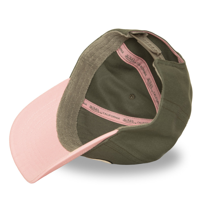 Casquette baseball avec écusson en bouclette Terry