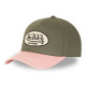 Casquette baseball avec écusson en bouclette Terry