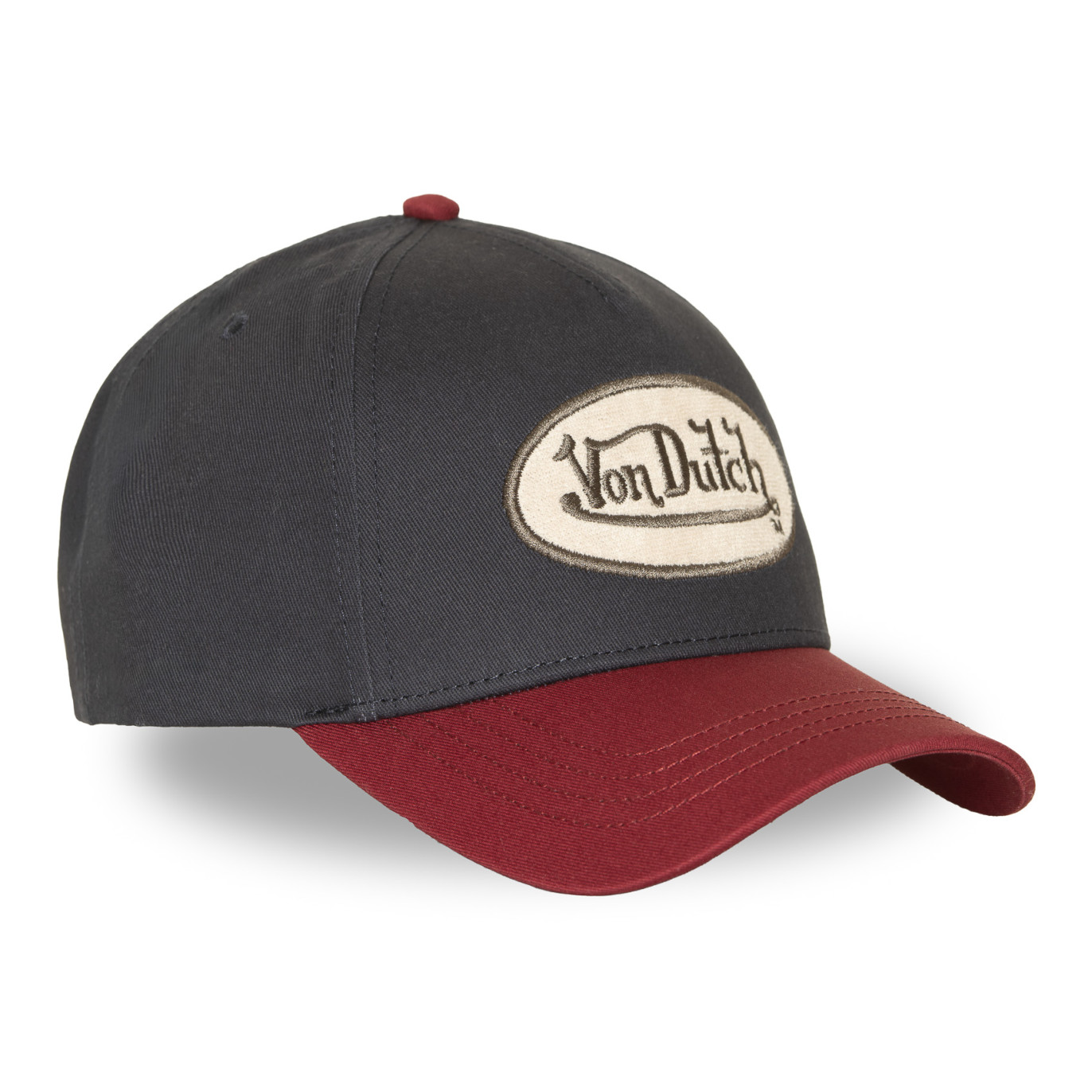 Casquette baseball avec écusson en bouclette Terry